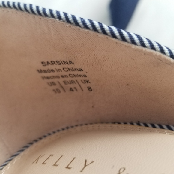 Kelly & Katie Sarsina Denim Pumps Blue 10 - Picture 9 of 9